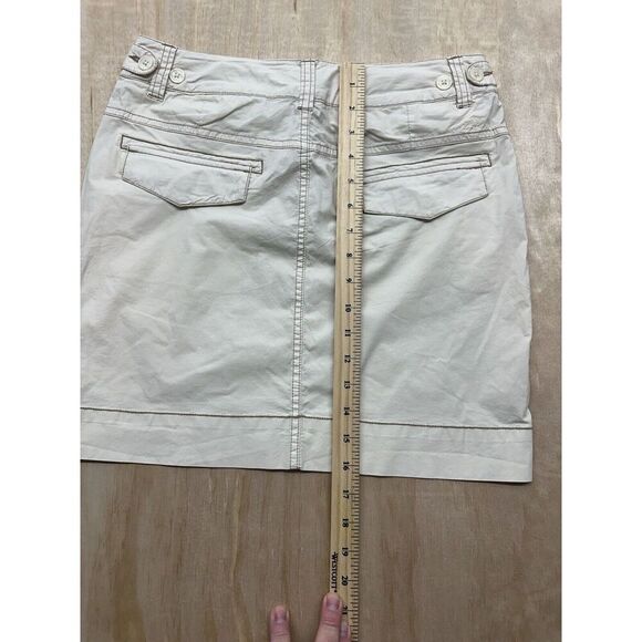 Horny Toad Women’s Size 4 Skirt Mini Beige Tan Pockets Trendy Hiking Small EUC - Picture 4 of 5
